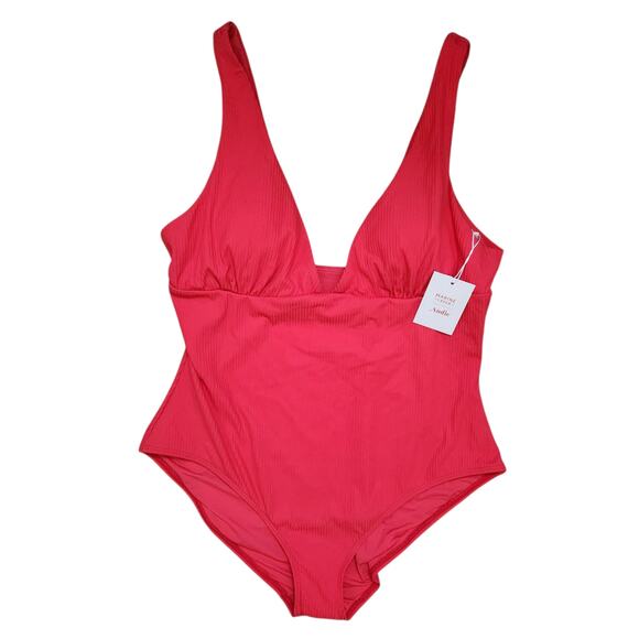 Andie X Marine Layer Colab One Piece SwimsuitXL‎ Beach Vacation Resortwear
